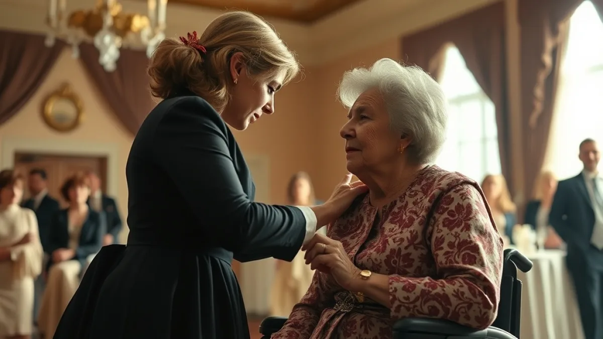 The Spoiled Heiress Tried To Strike An Elderly Woman