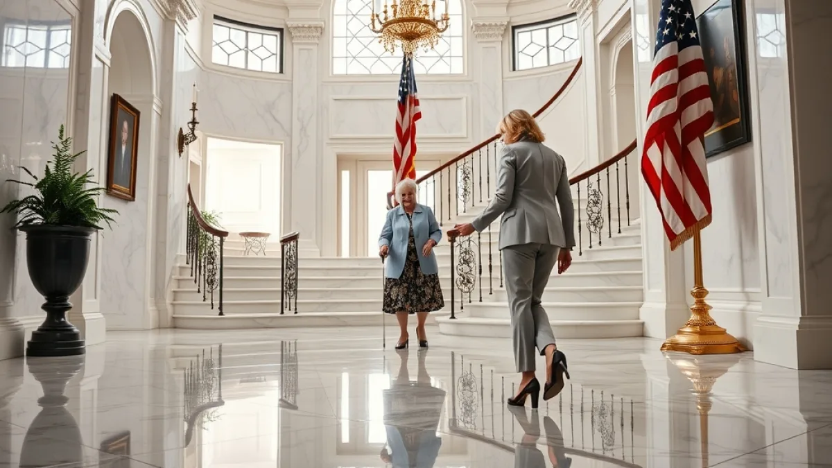 The Arrogant Fiancee Snatched The Cane Until The CEO Arrived
