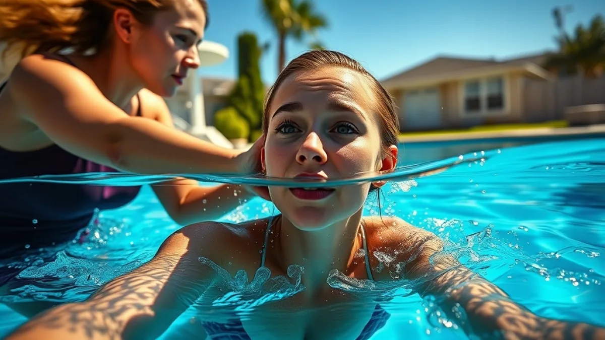 When My Wealthy Stepmother Pushed Me Into The Pool