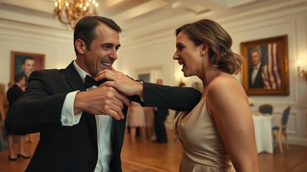 Slapped at the Gala She Secretly Paid to Host