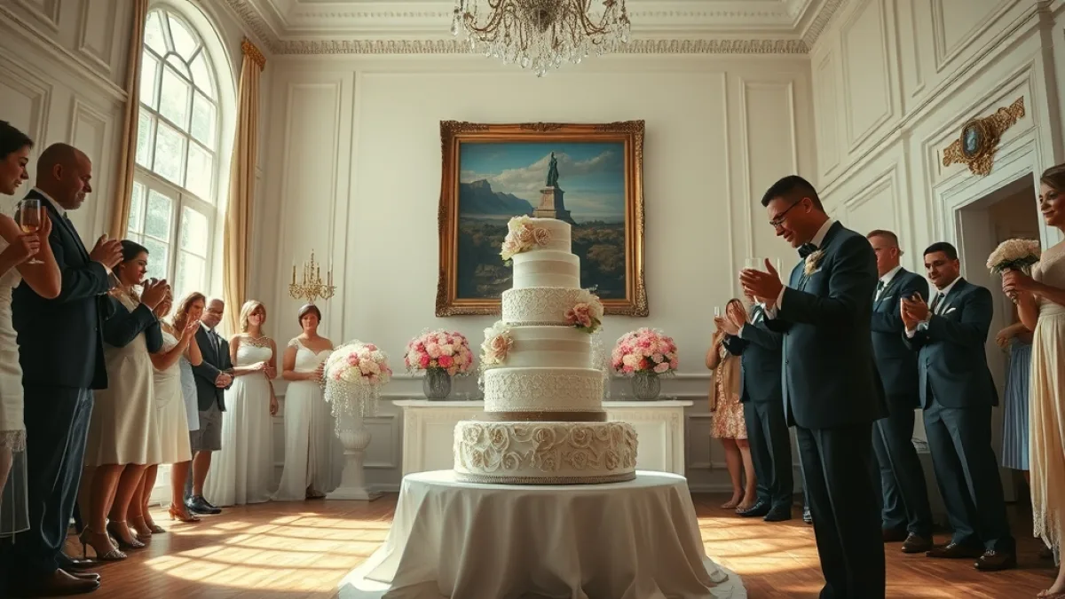 He Cut His Wedding Cake And Found What She Hidden Inside - Viral Story
