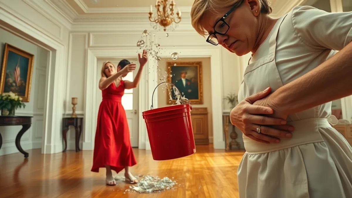 The Maid Wet From Dirty Water revealed Her True Identity