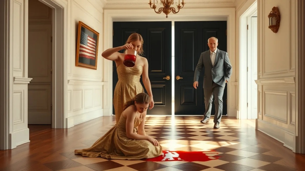 My Evil Stepmother Poured Wine On Me Before The Lawyer Arrived