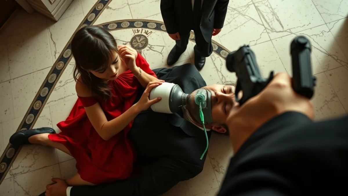 The Unconscious Billionaire Saved By A Girl Holding A Photo
