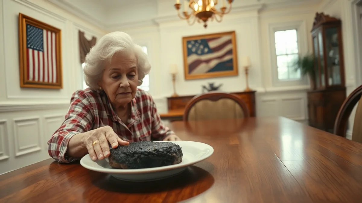 Stepmother Slams Burnt Steak At Dinner After Secret Will Revealed