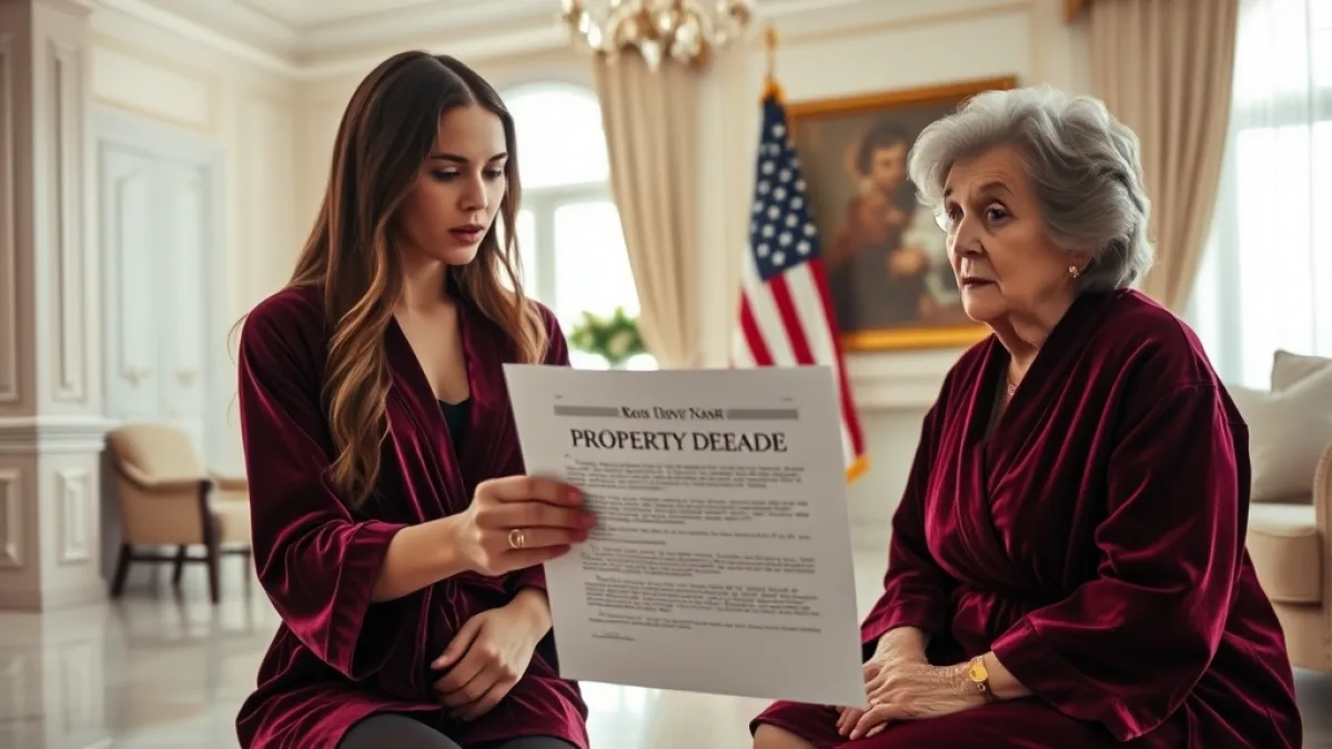 A Cruel Stepmother Learns Who Really Owns The Mansion
