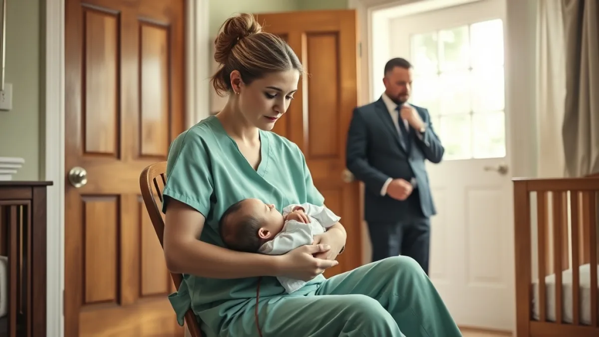 A Wealthy Father Cried When A Nurse Saved His Son
