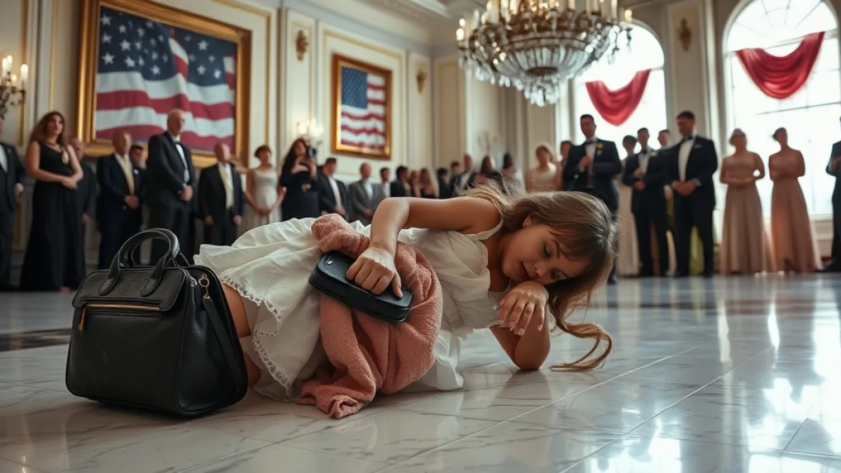 A Dirty Child Crashed Her Sister's Gala Holding A Secret