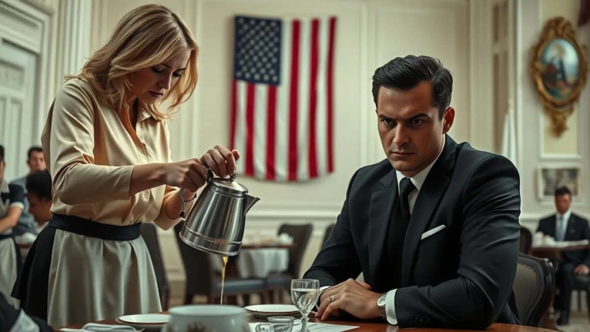 Billionaire Catches Wife Cruelly Humiliating Maid At Family Dinner