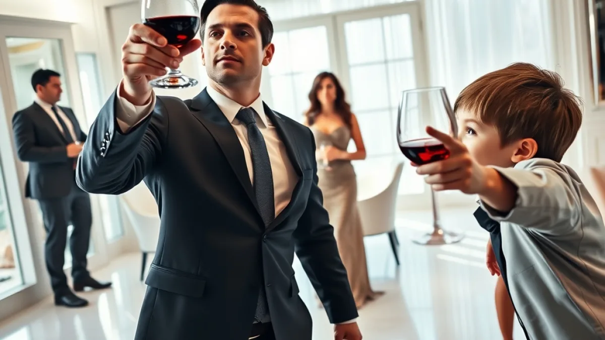 The Boy Saved His Wealthy Father From Poisoned Wine Today