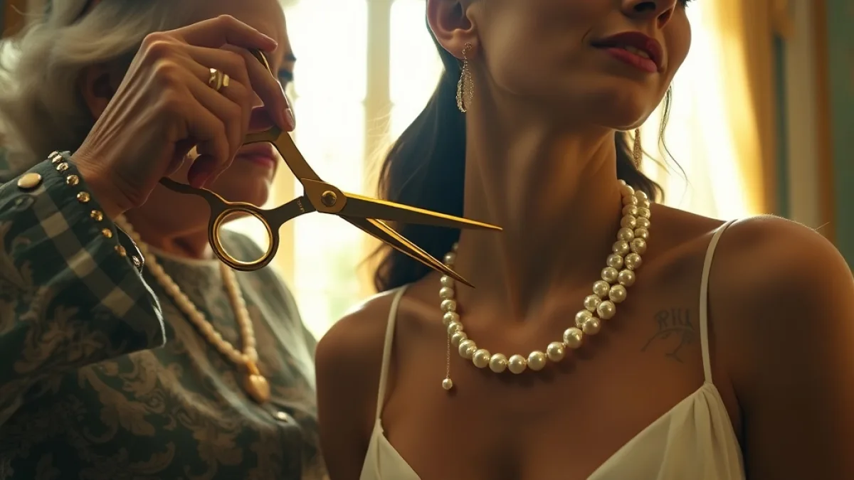When My Stepmother Cut My Pearls I Found Truth