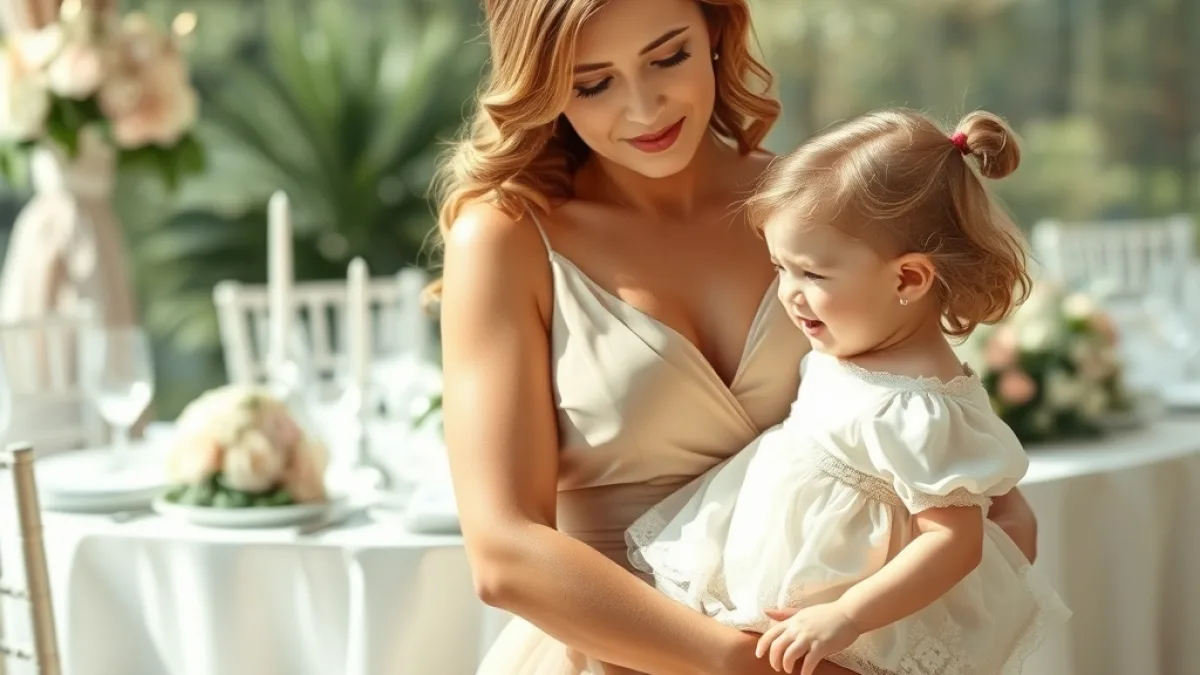 A Mother Finds Her Toddler Hiding at a Luxury Wedding