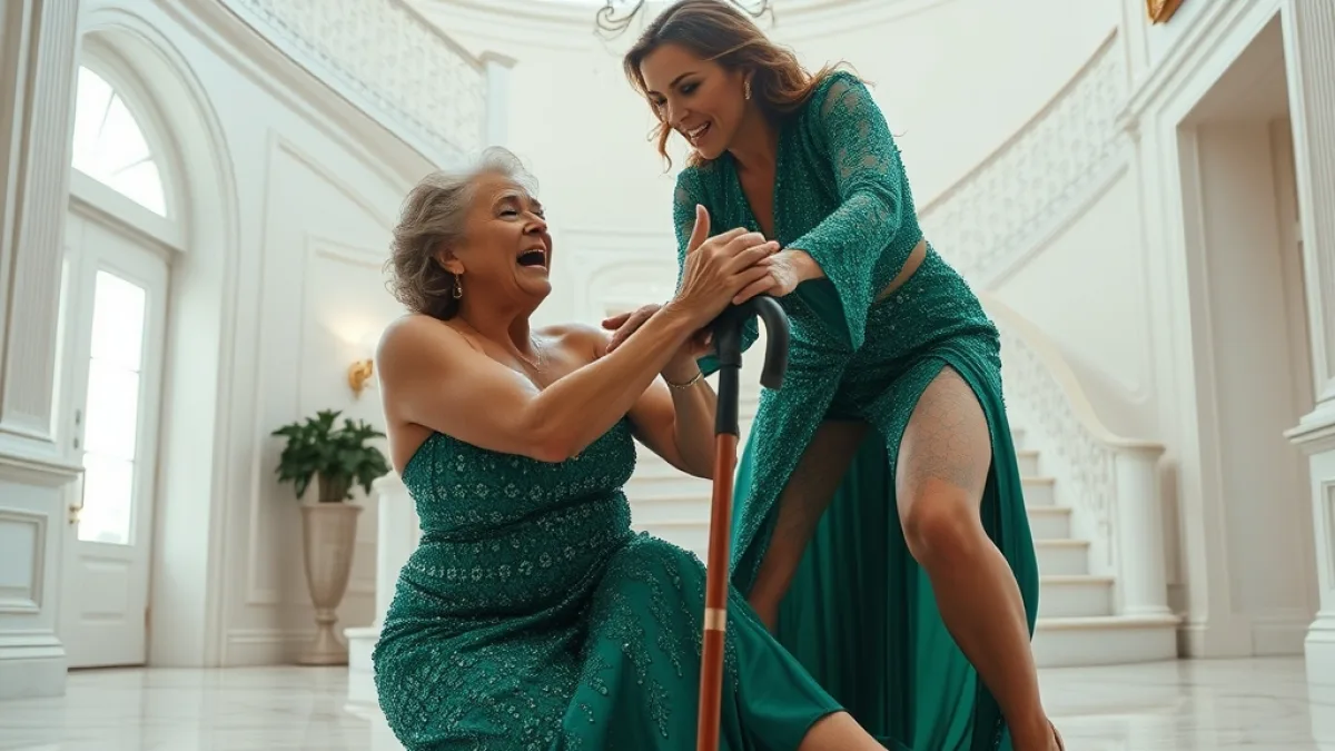 A Greedy Heiress Tries To Humiliate An Older Woman