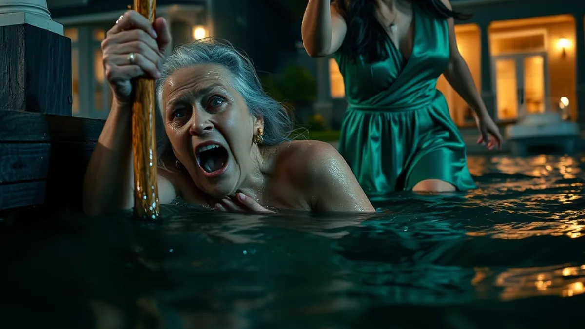 His Greedy Wife Pushed His Mother Into Deep Water
