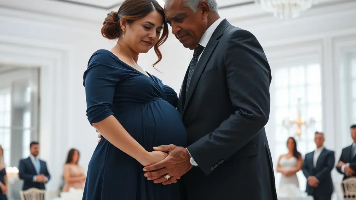 Pregnant Woman Falsely Accused at Gala Calls Her Powerful Father