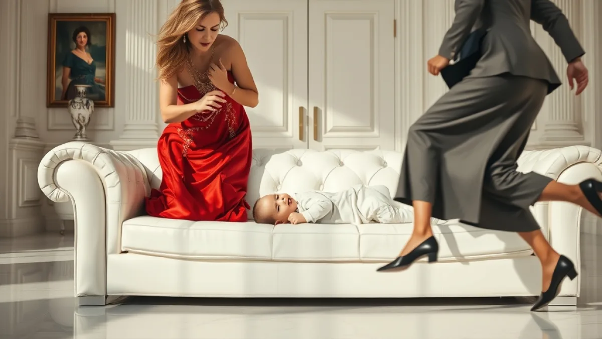 The Maid Saved The Heir From His Cruel Stepmother