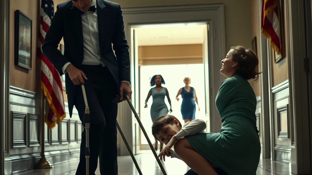 A Cruel Rich Man Tripped My Disabled Little Boy