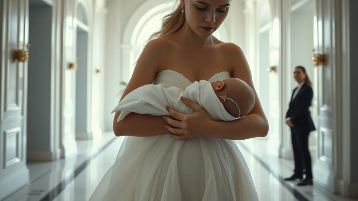 A Gatecrasher Holding A Newborn Stopped Her Exes Dream Wedding