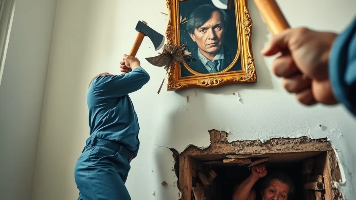 A Housemaid Discovers The Horrifying Secret Behind The Wall