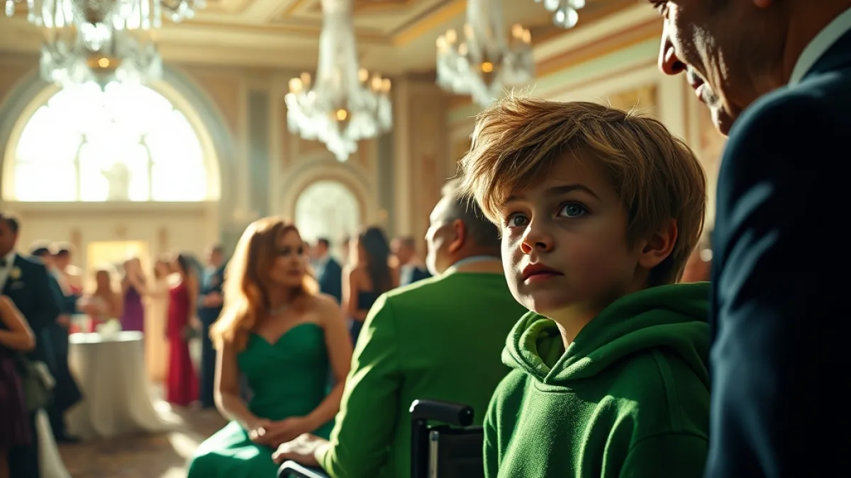 A Boy Interrupted A Ballroom Event To Claim His Mother