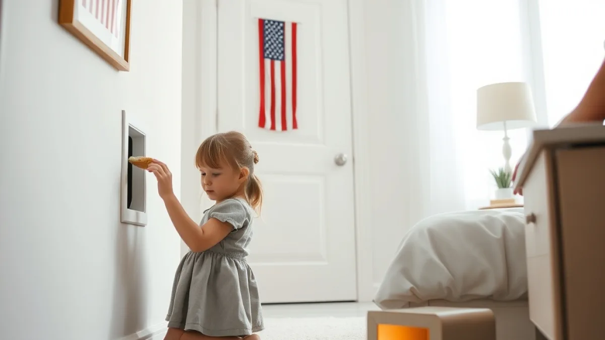 A Father Finds His Missing Child Hidden Behind His Bedroom Wall