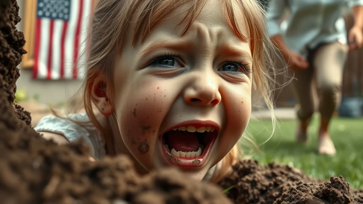 A Mother Found Her Missing Daughter Hidden In The Dirt