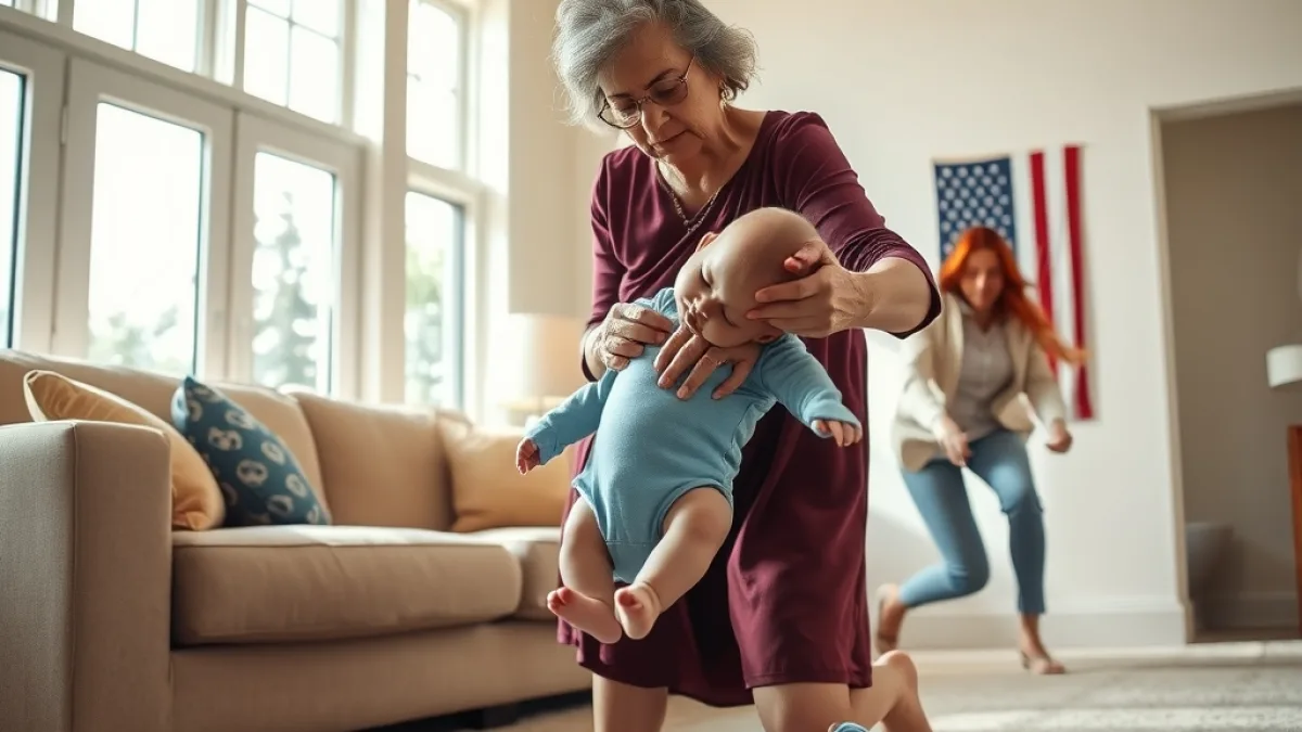 A Secret Video Caught His Mother Hurting His Child