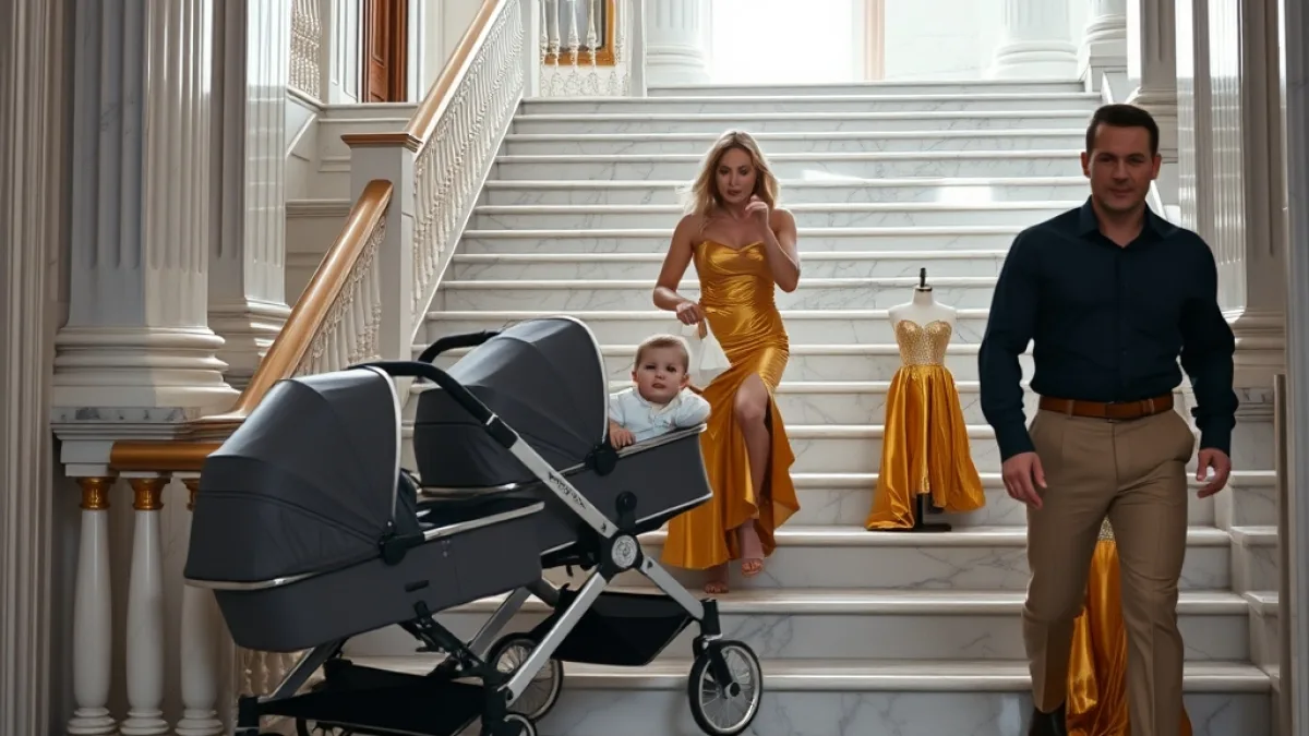 The Hidden Truth Behind The Falling Stroller In The Mansion