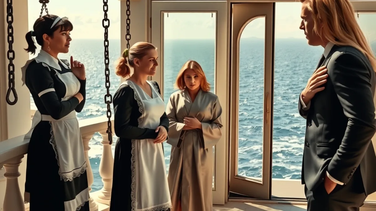 The Maid Handcuffed On The Balcony Revealed The Truth