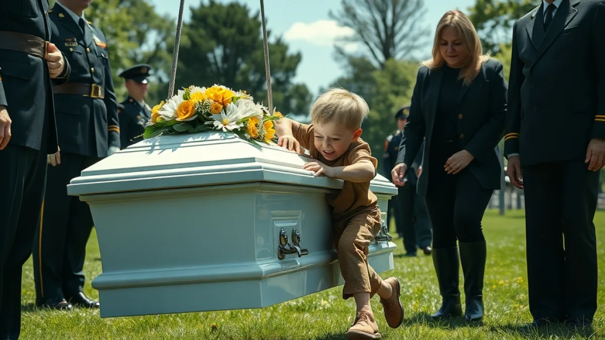 The Muddy Boy Who Stopped A Funeral In Time