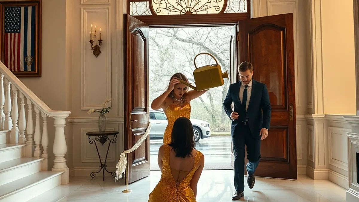 The Secret Brass Key That Exposed Her Cruel Mansion Lie