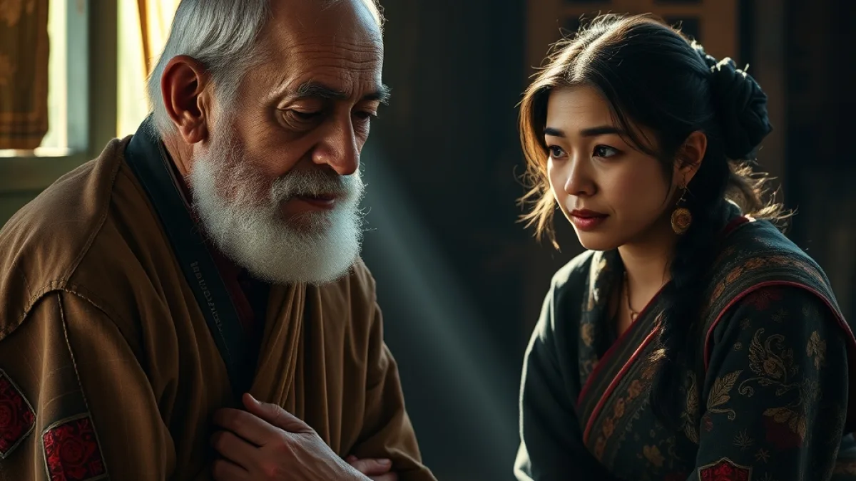 When a Mute Daughter Saved Her Father From Poison