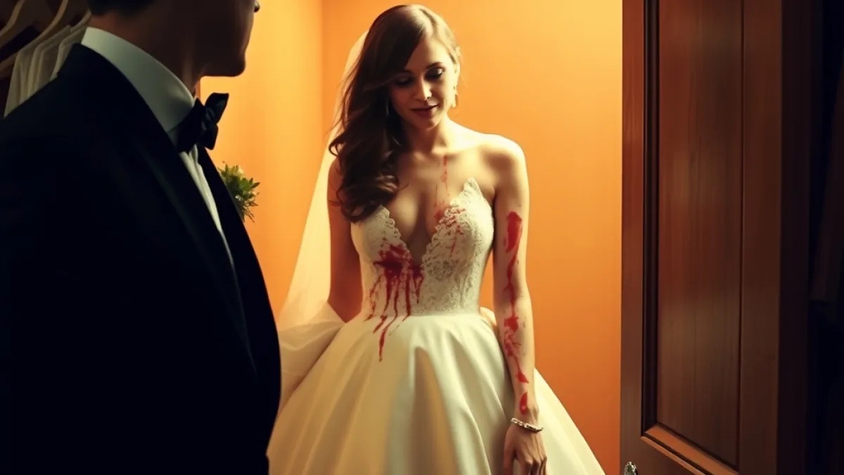The Groom Locked A Bloodied Woman Inside The Bridal Shop Wardrobe