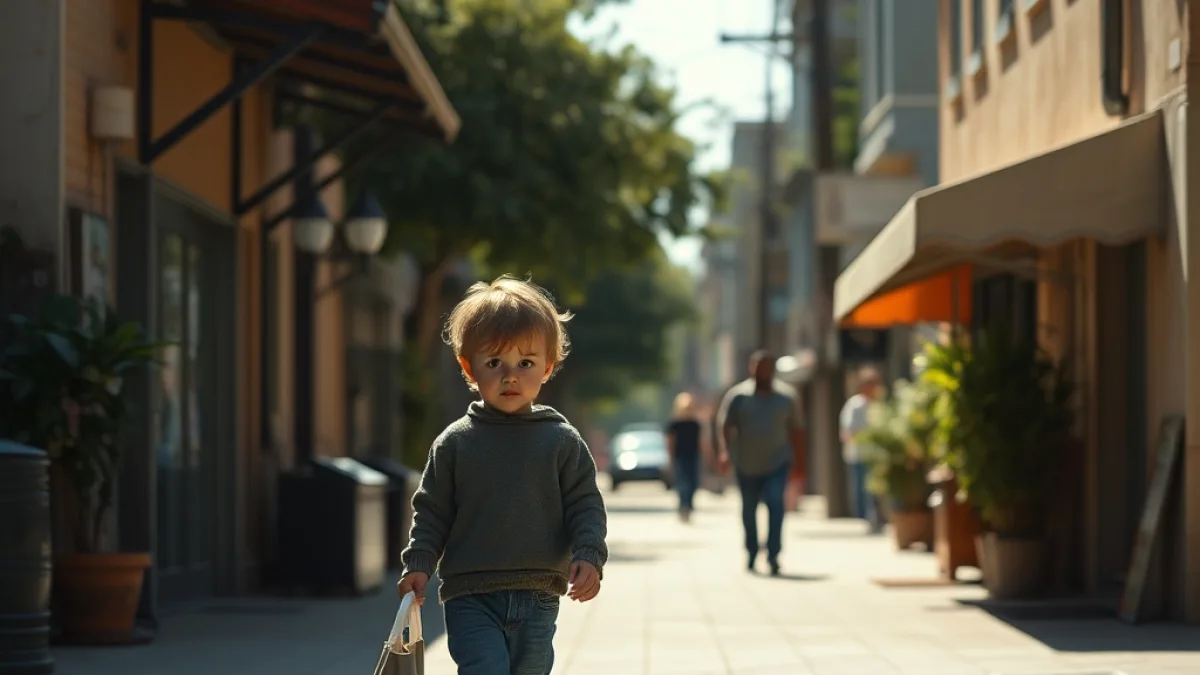 The Stranger Walking With My Child