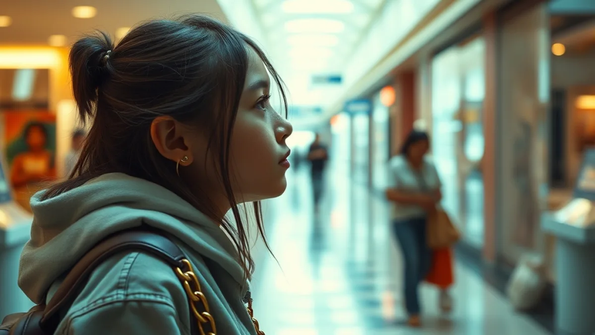 The Broken Girl In The Mall Recognized The Gold Chain