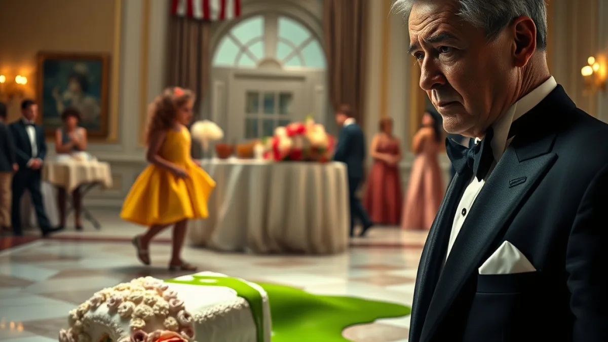 A Little Girl Ruined The Wedding Cake To Save A Life