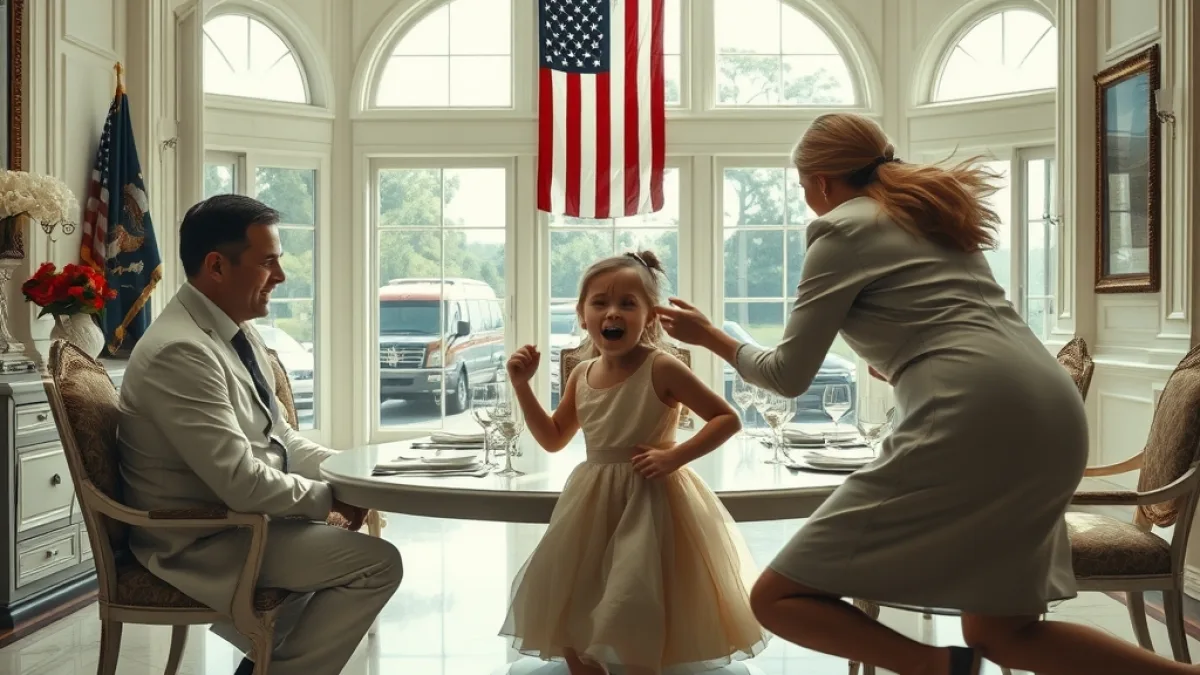 The Little Girl Saved Her Father Before It Was Too Late