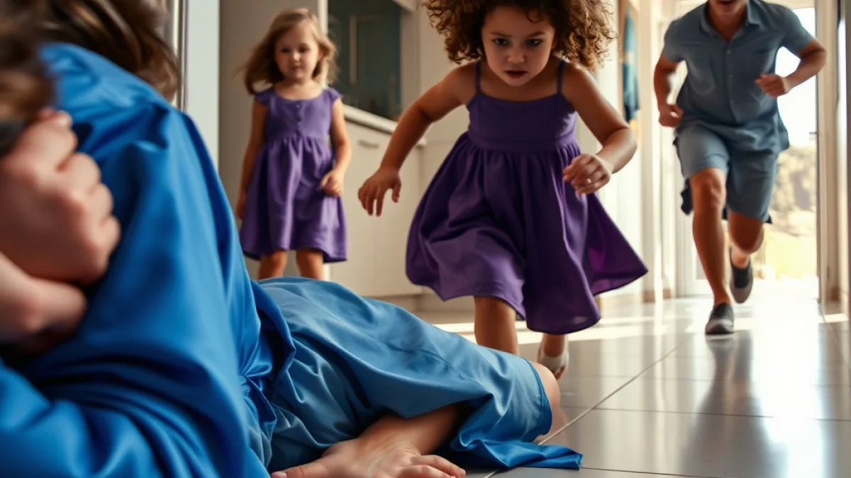 A Brave Young Girl Saves Her Loving Mother From Danger