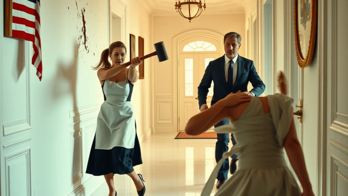 A Maid Smashed The Mansion Wall After Hearing A Child