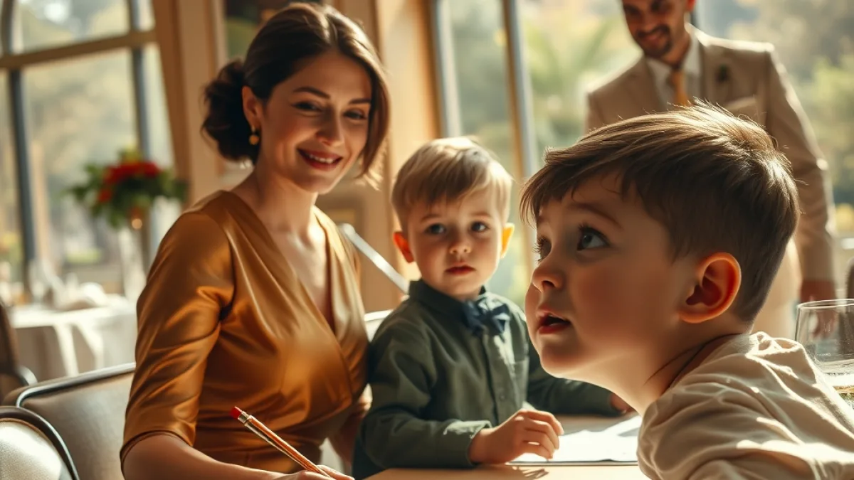 A Father Discovers His Secret Twins In A Restaurant