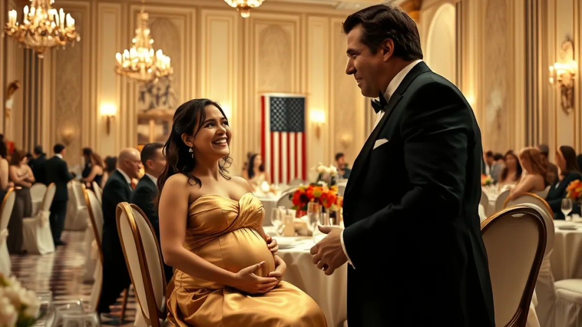 The Pregnant Heiress Exposed The Family Secret At The Gala