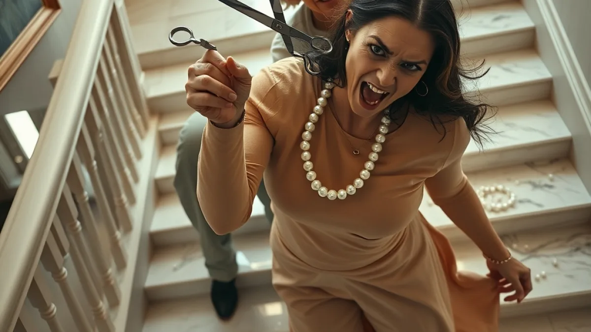 The Stepmother Cut Her Necklace Before Changing The Secret Inheritance