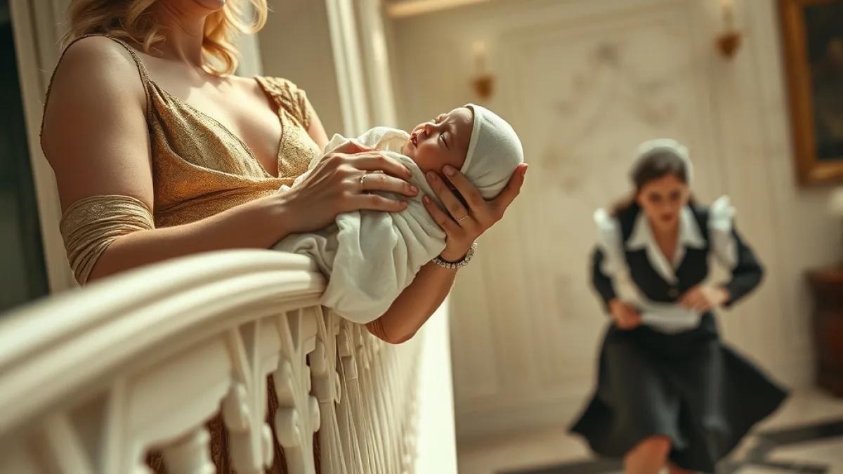 The Maid Saved His Heir Before It Was Too Late