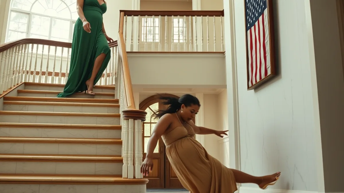 When My Wealthy Stepmother Pushed Me Down The Stairs