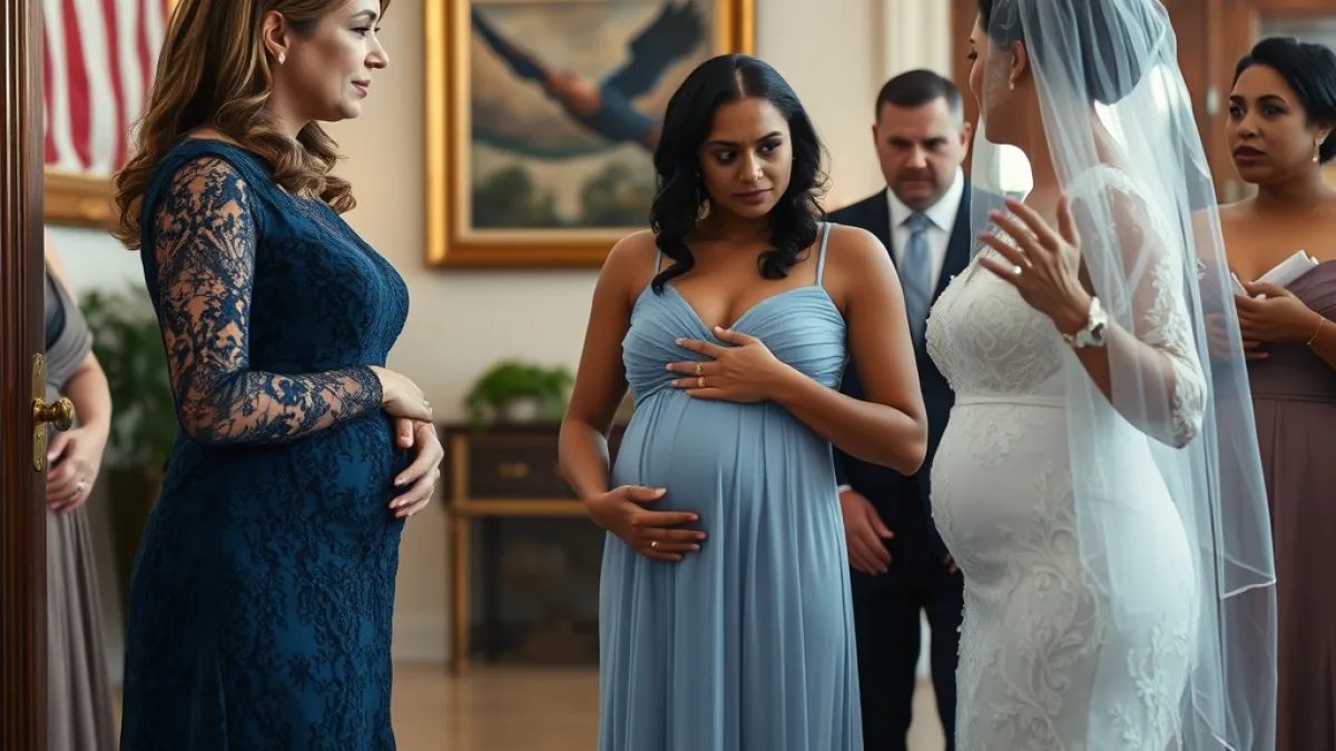 A Pregnant Woman Was Humiliated Before Her Wealthy Father Arrived