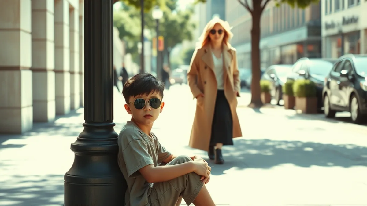 A Wealthy Boy Spots His Twin Begging On The Street