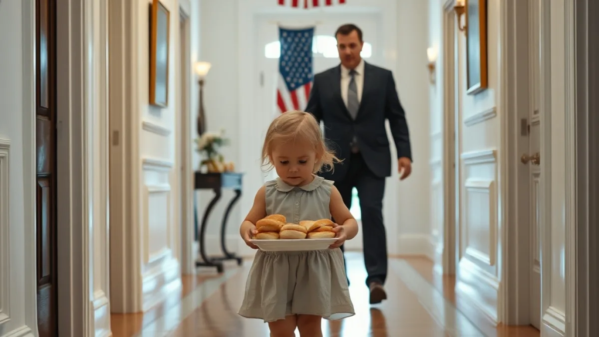 A Toddler Left Food Outside The Wall And Revealed Everything