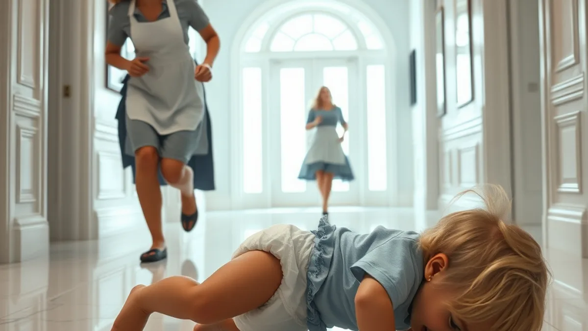 The Maid Protects The Toddler From His Cruel Stepmother