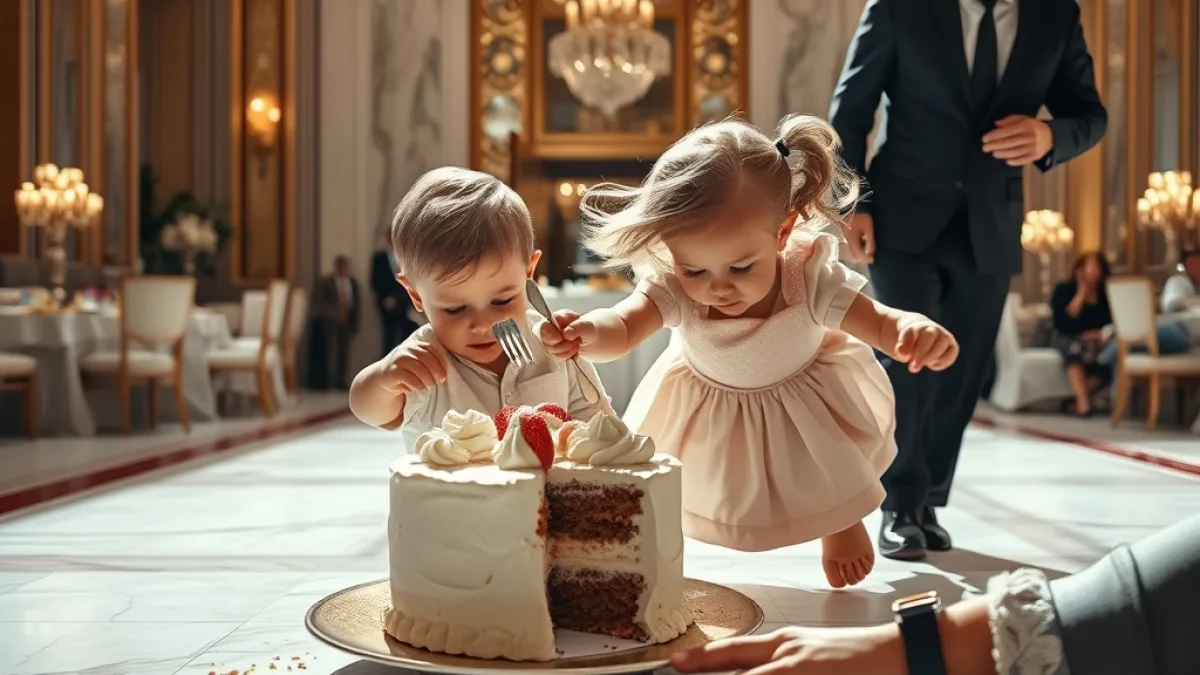 A Toddler Ruined The Birthday Cake To Save A Life