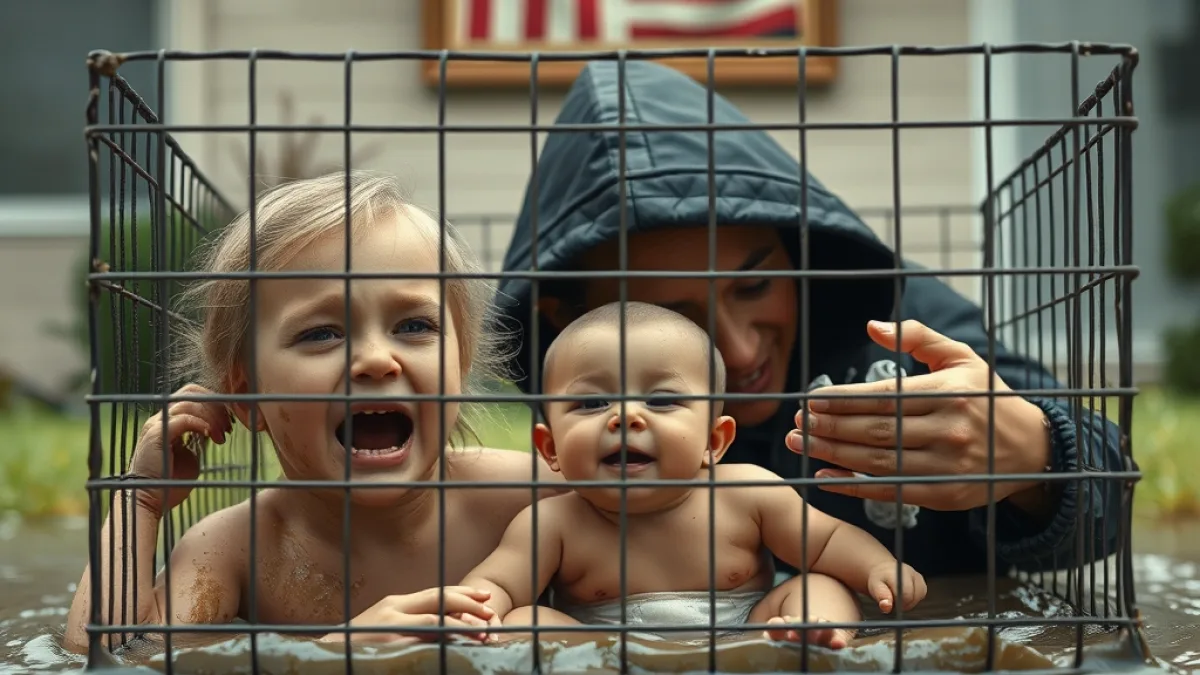 The Rich Stepmother Locked the Children Out in the Rain